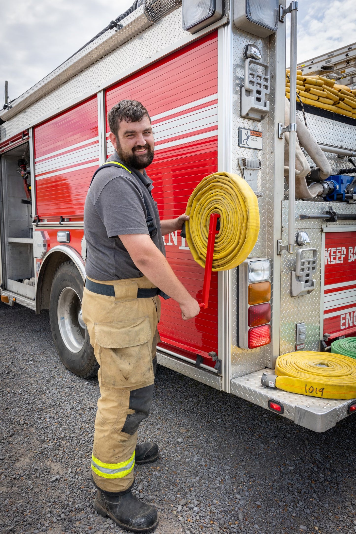 Truck Mounted Hose Roller